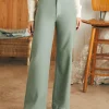 Stretch Terry Harbor Pant - Coastal Sage