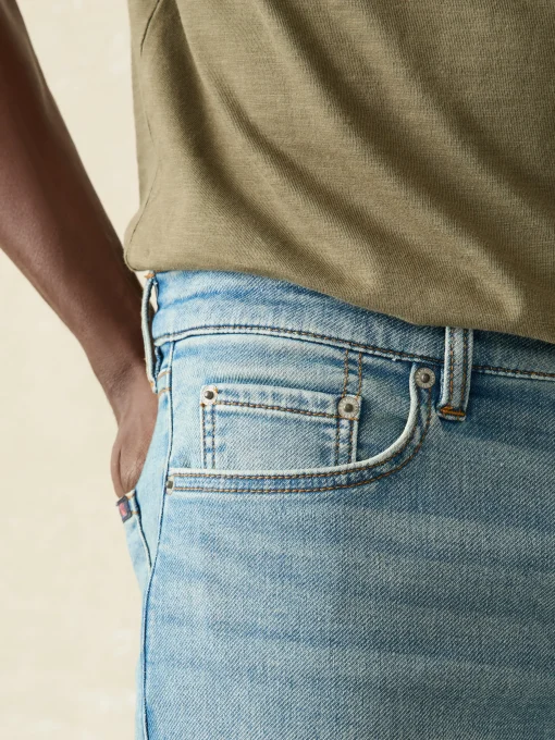 Stretch Terry Indigo 5-Pocket Pant - Eastern Shore