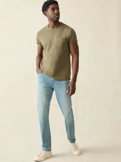 Stretch Terry Indigo 5-Pocket Pant - Eastern Shore
