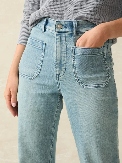 Stretch Terry Patch Pocket Pant - Eastern Shore