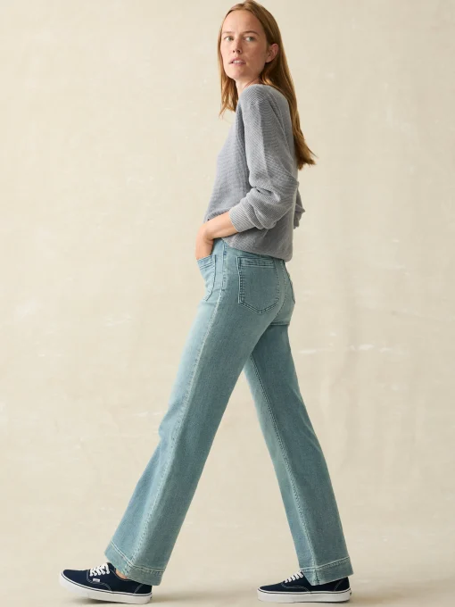 Stretch Terry Patch Pocket Pant - Eastern Shore