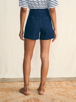 Stretch Terry Patch Pocket Short - Clermont Wash
