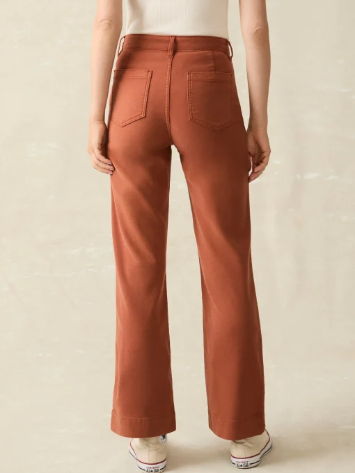 Stretch Terry Patch Pocket Pant - Imperial Topaz