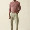Stretch Terry 5-Pocket Athletic Fit Pant - Faded Olive