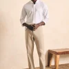 Stretch Terry 5-Pocket Athletic Fit Pant - Stone