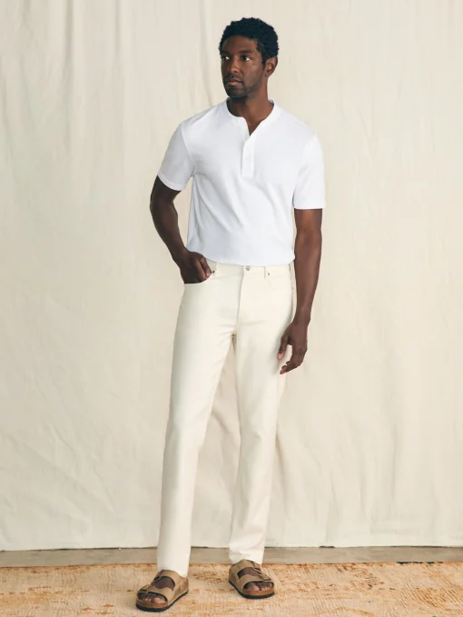 Stretch Terry™ 5-Pocket Pant (32" Inseam) - Cabo Blanco