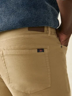 Stretch Terry 5-Pocket Pant - Desert Khaki