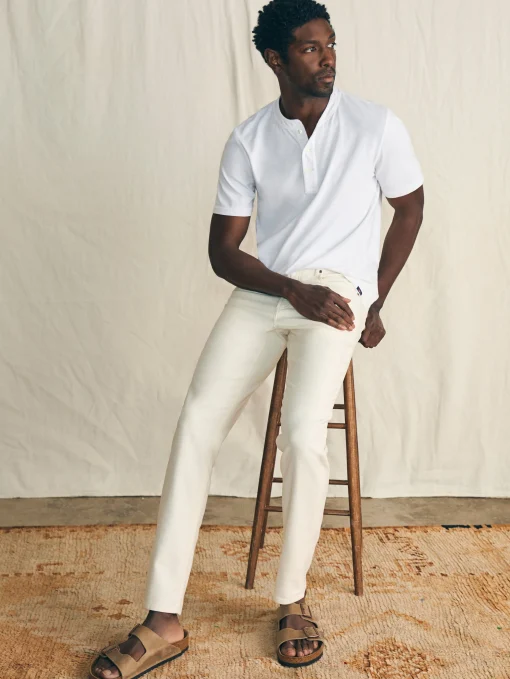 Stretch Terry™ 5-Pocket Pant (32" Inseam) - Cabo Blanco