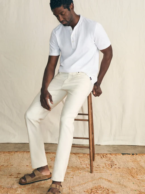 Stretch Terry™ 5-Pocket Pant (32" Inseam) - Cabo Blanco
