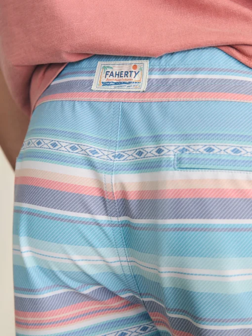 Sunwashed Boardshort - Island Sunrise