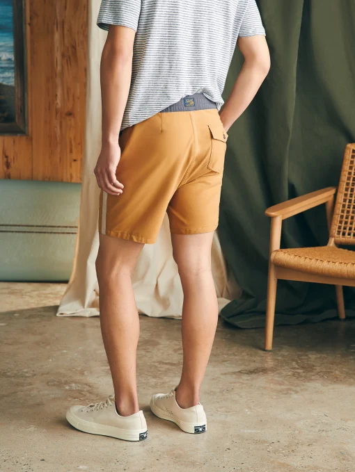 Sunwashed Boardshort - Malibu Honey