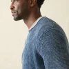 Sunwashed Crewneck Sweater - Indigo Storm Wash