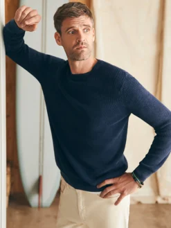 Sunwashed Crewneck Sweater - Blue Nights