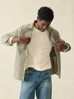 Sunwashed Crewneck Sweater - White Shell