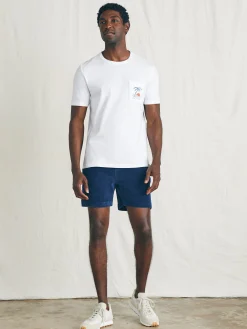 Sunwashed Graphic Tee - White