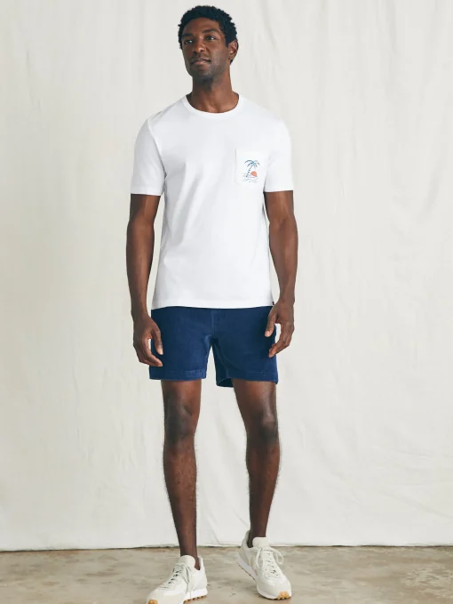 Sunwashed Graphic Tee - White