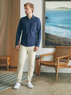 Sunwashed Knit Shirt - Dune Navy