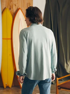 Sunwashed Knit Shirt - Hull Teal
