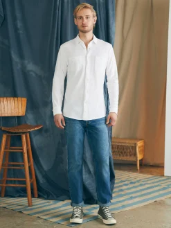 Sunwashed Knit Shirt - White
