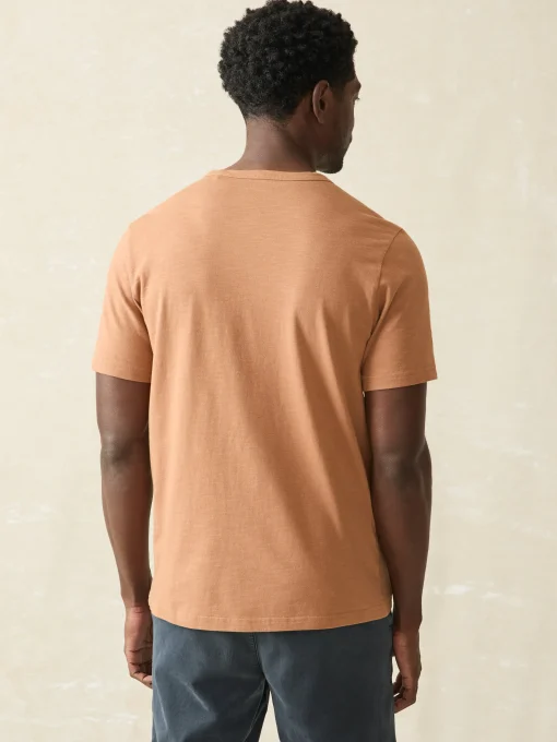 Sunwashed Pocket Tee - Bronze