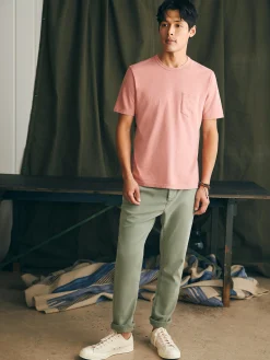 Sunwashed Pocket Tee - Faded Flag