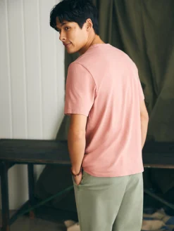 Sunwashed Pocket Tee - Faded Flag