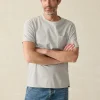 Sunwashed Pocket Tee - Heather Grey