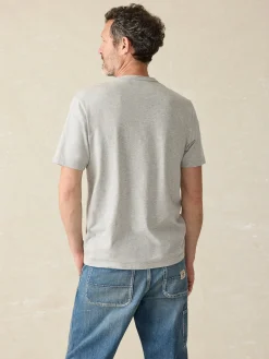 Sunwashed Pocket Tee - Heather Grey