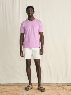 Sunwashed Pocket Tee - Summer Violet