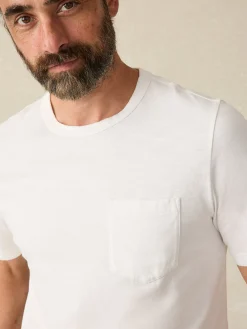 Sunwashed Pocket Tee (Tall) - White