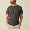 Sunwashed Pocket Tee (Tall) - Washed Black