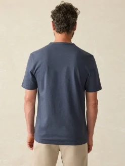 Sunwashed Pocket Tee (Tall) - Dune Navy
