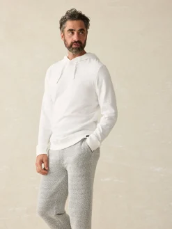 Sunwashed Slub Hoodie (Tall) - White