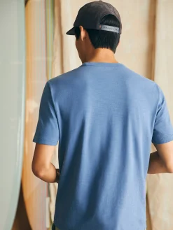 Sunwashed Tee - Blue Horizon