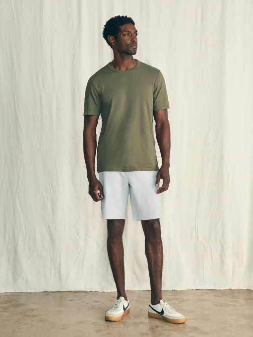 Sunwashed Tee - Olive