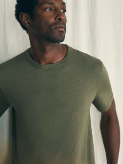 Sunwashed Tee - Olive