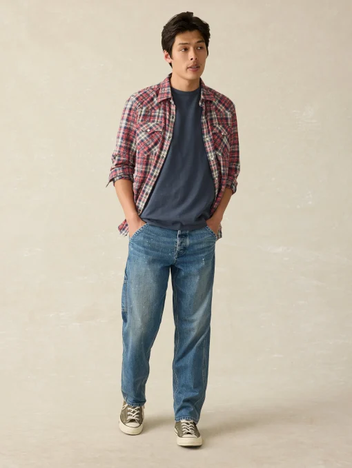 Sunwashed Tee (Tall) - Dune Navy