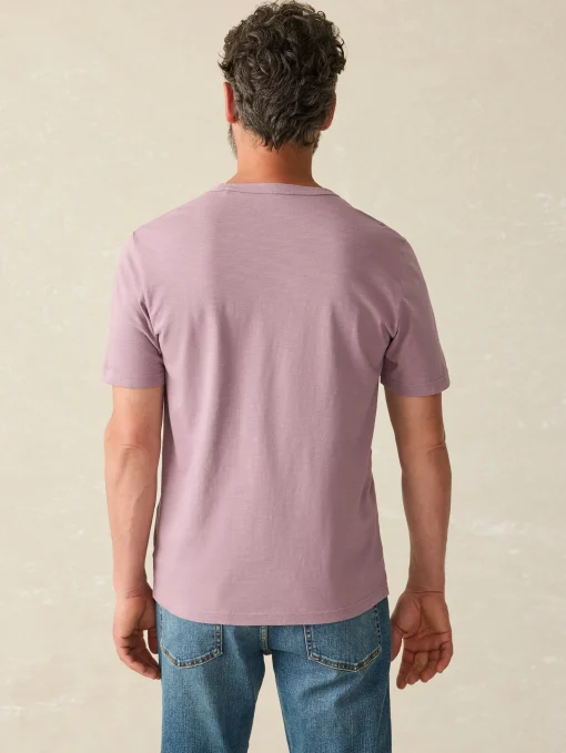 Sunwashed Tee (Tall) - Faded Grape