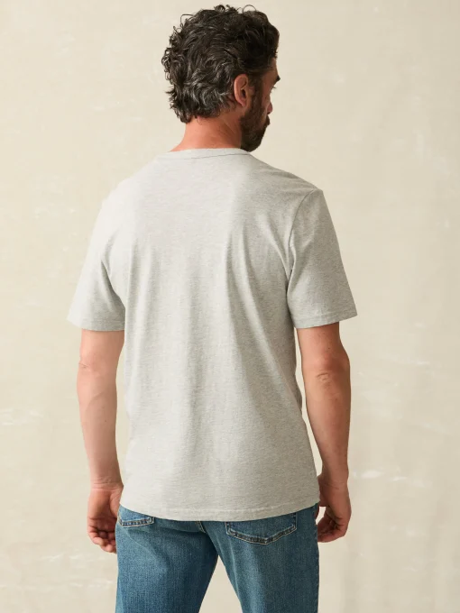 Sunwashed Tee (Tall) - Heather Grey