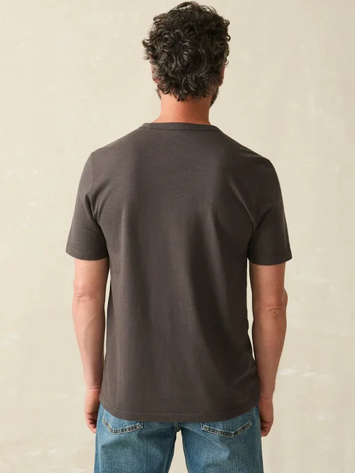 Sunwashed Tee (Tall) - Washed Black