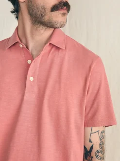 Sunwashed T-Shirt Polo - Faded Flag