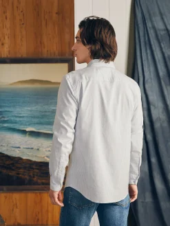 Supima Oxford Shirt (Tall) - Classic Stripe