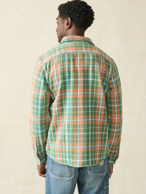 Surf Flannel - Forest Hollow Plaid