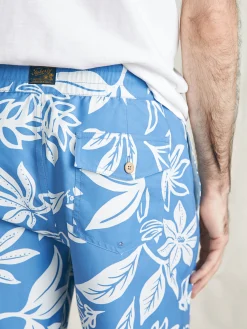 Surfrider Sunwashed Boardshort - Sky Floral