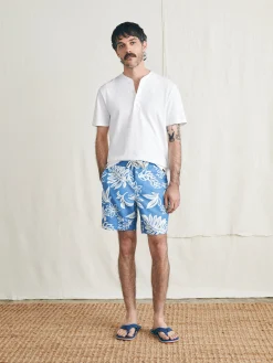 Surfrider Sunwashed Boardshort - Sky Floral