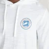 Surfrider Sunwashed Slub Hoodie - White