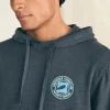 Surfrider Sunwashed Slub Hoodie - Graphite