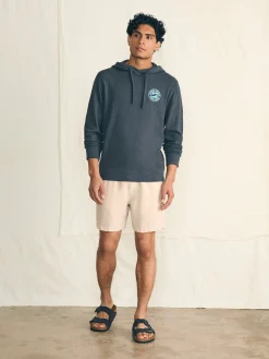 Surfrider Sunwashed Slub Hoodie - Graphite
