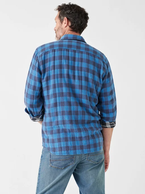 The Reversible Shirt - Cobalt Nights Buffalo