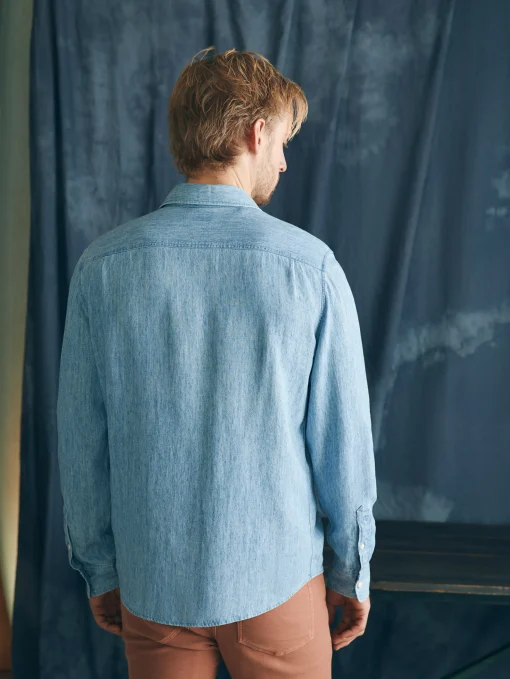 Tried & True Chambray Workshirt - Vintage Indigo